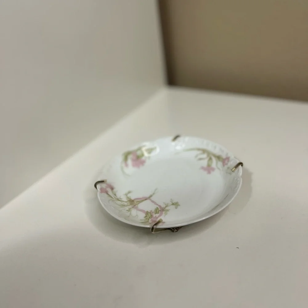 Vintage | Haviland Limoges France Floral Plate 5” Cottagecore